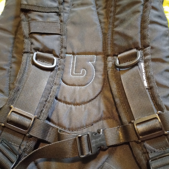 Retro 80s style Burton color block backpack neon green pink blue - Picture 6 of 9